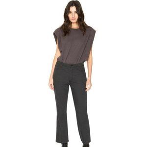 Free People x Sandrine Rose Wide Leg and Skinny Jeans Dark Black Qty NWT